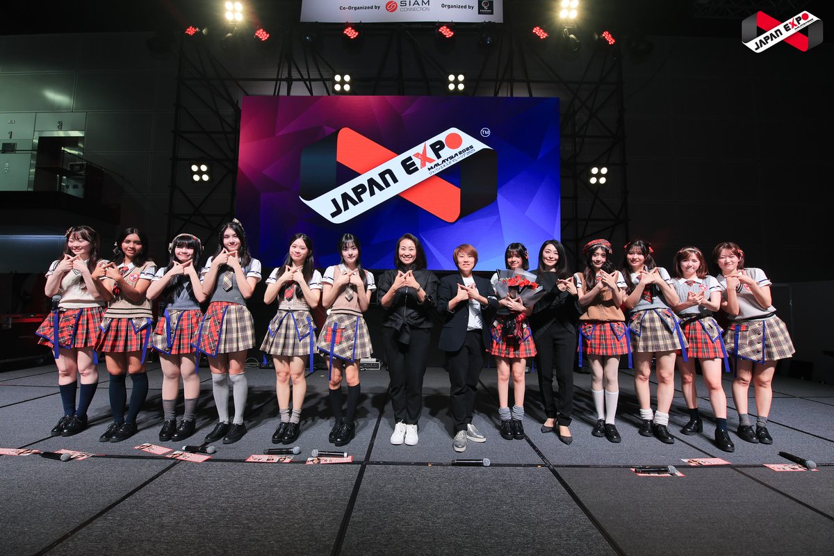 JAPANEXPO_MLY's tweet photo. 🪩Live! Concert by "KLP48", July 20th, @ Kaze Stage of #japanexpomalaysia2025  in Hall 1, Entertainment Zone, Kuala Lumpur Convention Centre!

 #gyucreative #siamconnection #alljapanevent #japanexpo #jpop #japanculture #ジャパンエキスポマレーシア2025 #ジーユークリエイティヴ https://t.co/8aN8bUCBLJ
