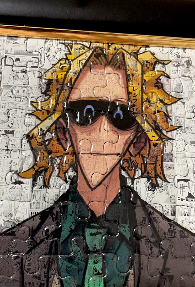 僕のヒーローアカデミア原画展 モザイクアートパズル1000ピース 無事