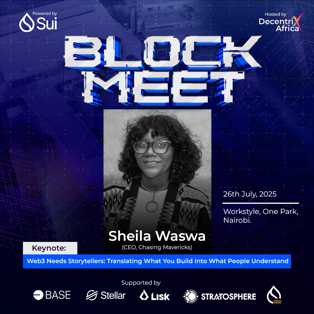 SuiNetworkKE's tweet image. Are you able to connect with the people you are building for? @Sheila_Waswa we'll be leading that conversation!