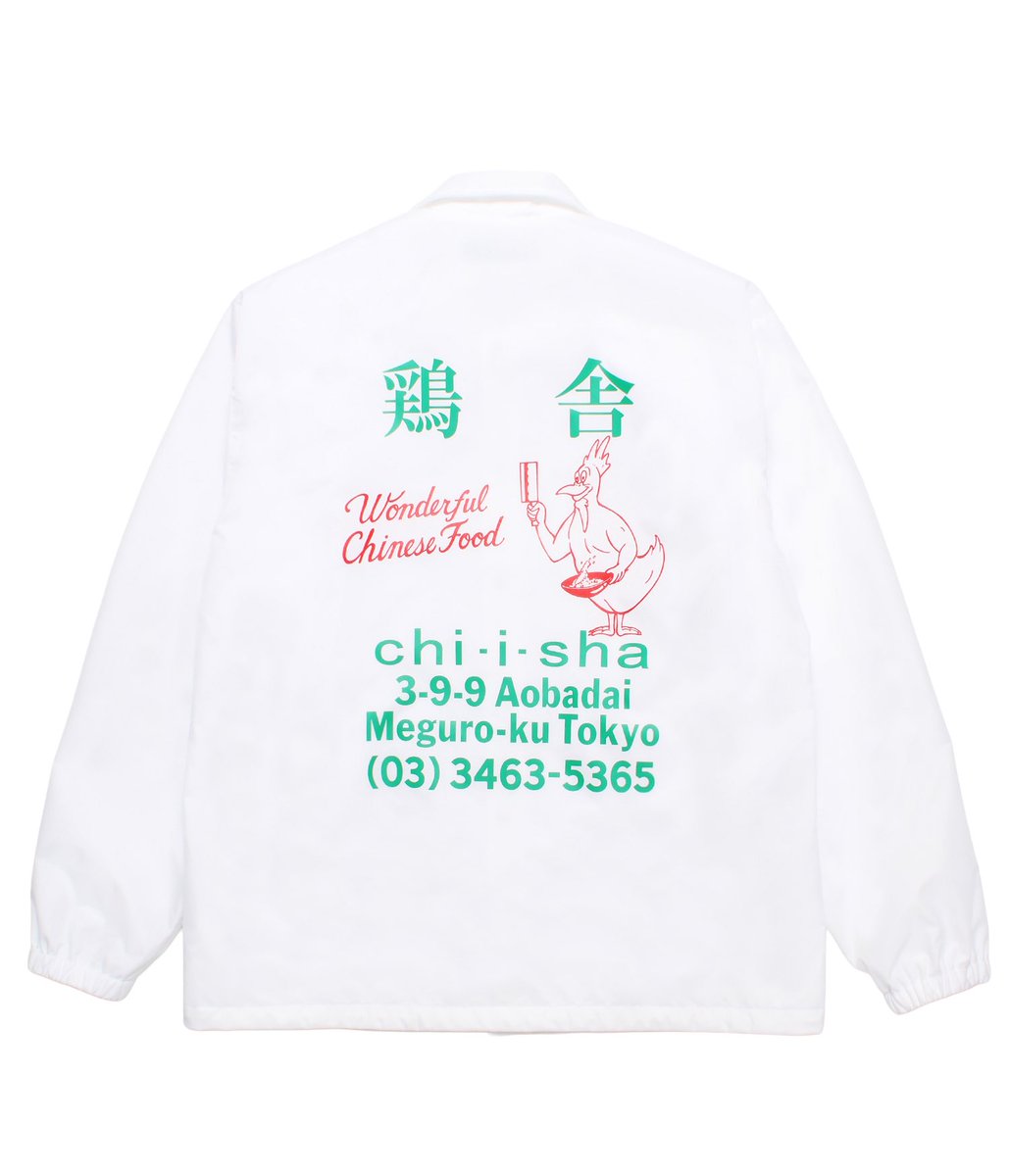 Hypebeast_JP's tweet image. WACKO MARIAが中華料理屋『鶏舎』とのコラボアイテムをリリース!
Photo: WACKO MARIA