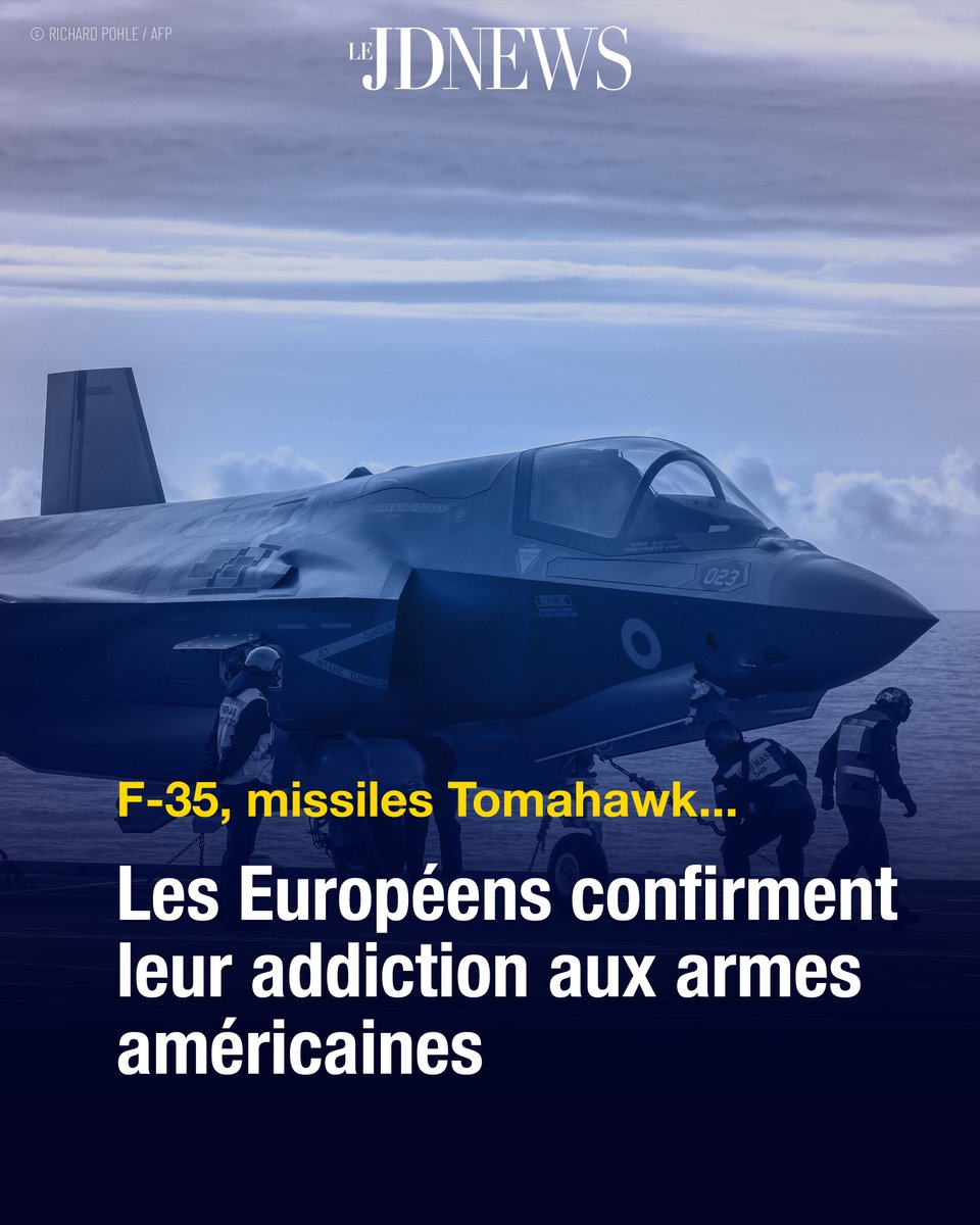 LeJDNews's tweet image. F-35, missiles Tomahawk... Les Européens confirment leur addiction aux armes américaines

🔗 Article JDNews : ow.ly/iHxc50WtNEl