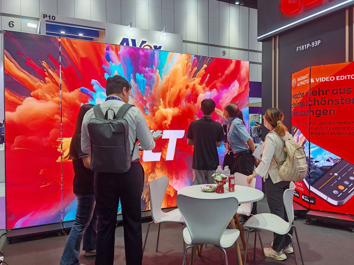LedClt's tweet image. 🌟 Day 1 at Infocomm Asia 2025 – What an Incredible Start!🌟 

Couldn&apos;t make it today? Don&apos;t worry – we&apos;ll be here until July 25. 
📍 Booth N10

📸 Here’s a glimpse of our time —stay tuned for more updates!

#CLT #CLTLED #leddisplay #Thailand #Exhibition #ledsolution #ledposter