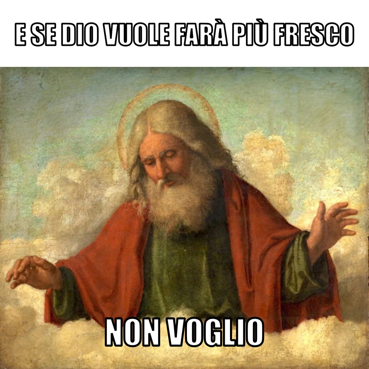 Dio's tweet image. Non è davvero estate finché non esce questo classico.