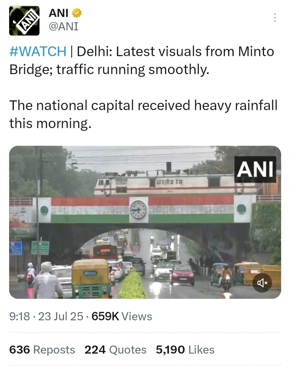 zoo_bear's tweet image. Godi News Agencies and their editors are sharing videos of Minto Bridge claiming all is well after BJP came to power, Meanwhile parents are sharing videos of Delhi school.