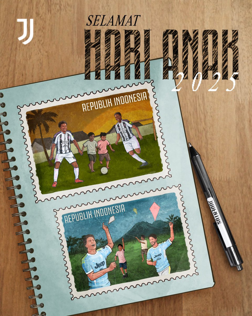 juventusfcid's tweet photo. 𝗗𝗮𝗿𝗶 𝗺𝗶𝗺𝗽𝗶 𝗸𝗲𝗰𝗶𝗹, 𝗹𝗮𝗵𝗶𝗿 𝗹𝗮𝗻𝗴𝗸𝗮𝗵 𝗯𝗲𝘀𝗮𝗿.

Selamat Hari Anak Nasional untuk para calon legenda ⚽️🇮🇩

#JuventusIndonesia https://t.co/2Xm2rghd0o