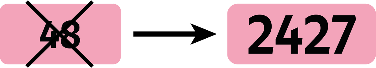Brie2Morin_IDFM's tweet photo. #NouvelleNumerotation
Allez, on se motive et nous allons réviser ensemble les nouveaux numéros de vos lignes de #bus 🚌 à partir du 15 septembre 2025 ! 🗓️
1⃣ JOUR 1⃣LIGNE :
Les lignes 48 et 49 deviennent les lignes 2427 et 2428 ! https://t.co/5RoU851BHW