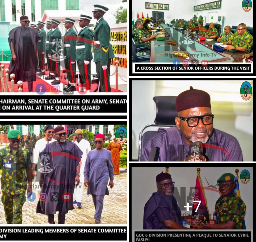 Security_Affair's tweet image. SENATE COMMITTEE ON ARMY VISITS 6 DIVISION...Commends Level of Infrastructural Development 

The Senate Committee on Army has commended 6 Division, Nigerian Army, for the level of infrastructural development in Port Harcourt Barracks. They gave the commendation, while on…