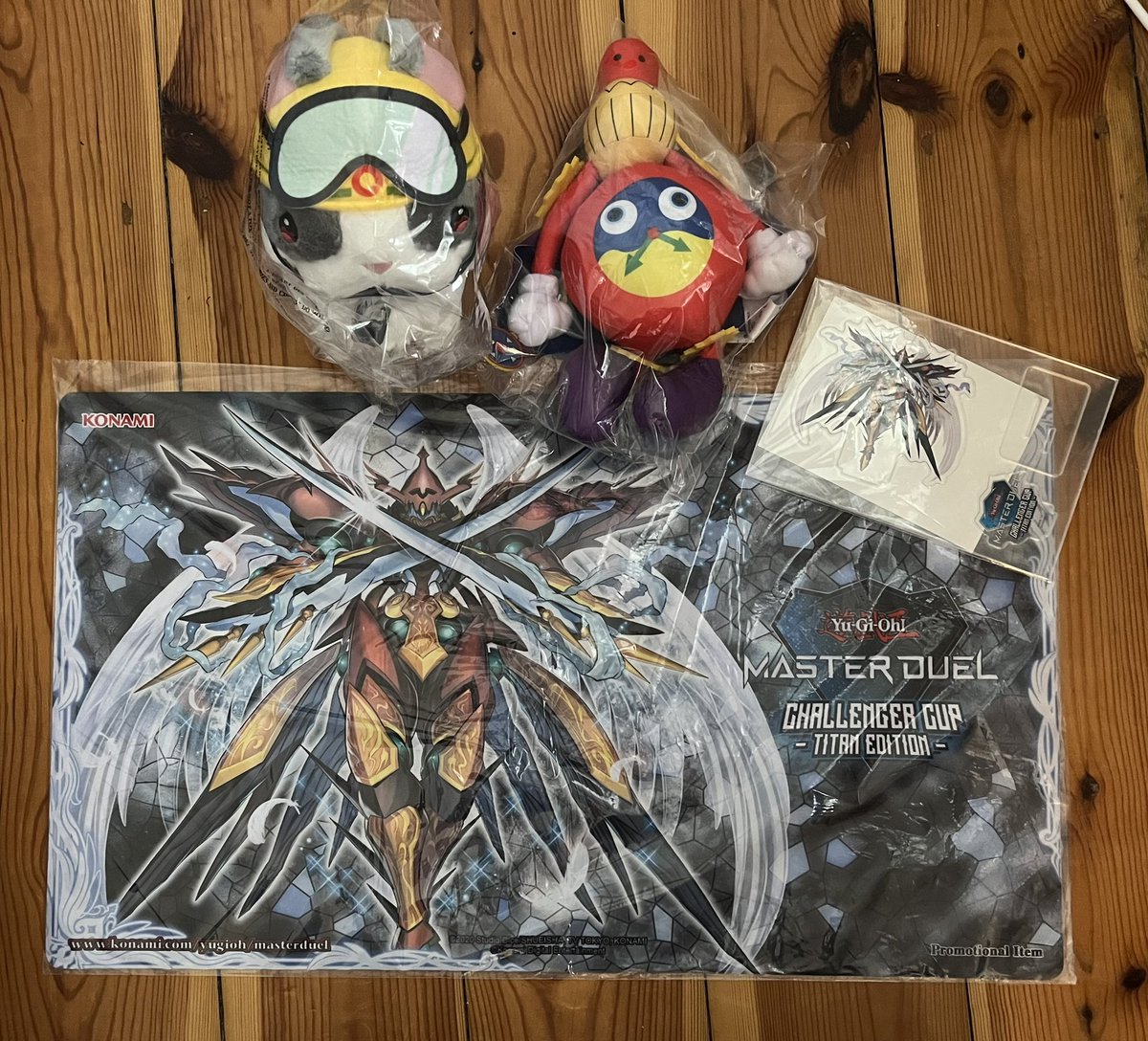 Lampi_Ygo's tweet image. Always a great time to receive Master Duel Challenger Cup prizing! 🔥
The competitive landscape we got through them in Europe is insane. 🙏