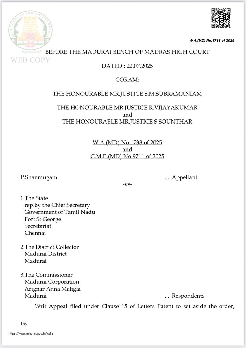 WriterRavikumar's tweet photo. கட்சிக் கொடிக்கம்பங்களைப் பிடுங்கத் தடை

அரசியல் கட்சிகளின் கொடிக் கம்பங்களை அகற்றுவதற்கு இடைக் காலத் தடை விதித்த உயர்நீதிமன்றத் தீர்ப்பு இது. தேவ���ப்படுவோர் பதன்படுத்திக் கொள்ளலாம் 👇🏿 https://t.co/v8Ol7lRRjH