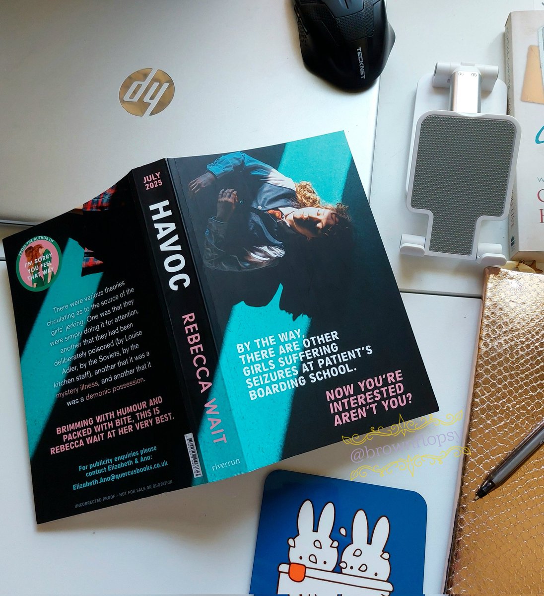 brownflopsy's tweet image. Welcome to my review of the fabulous #Havoc by Rebecca Wait. Out now from @riverrunbooks
What a gem for the @Squadpod3 to be featuring this month. I loved it from start to finish!
brownflopsy.blogspot.com/2025/07/havoc-…