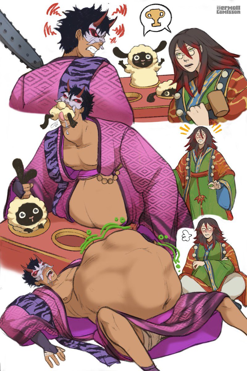 Commission for <a href="/elusivelibbin/">the-elusive-libbin</a> !

I just adore this whole sequence, and the belly at the end is just 🫣🫣😍

#vore #malevore #vorebelly #malepred