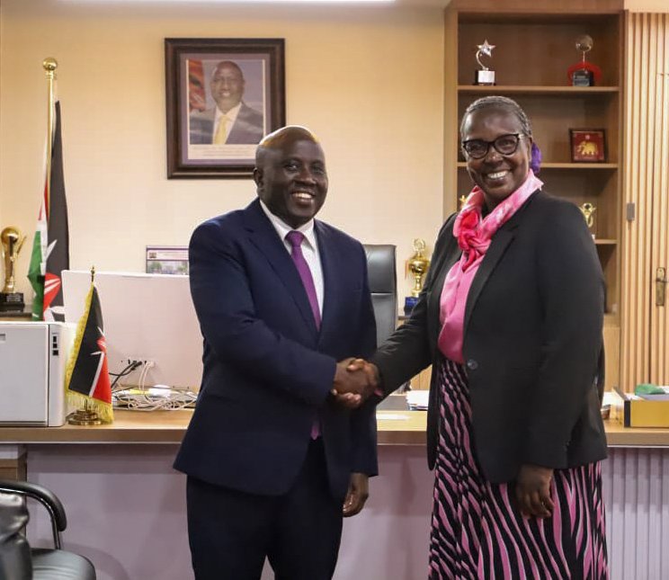 tanuijohn's tweet image. Digital services exports have grown significantly in recent years, a clear sign of Kenya’s rising potential in the global digital economy.
In a collaborative engagement with the Principal Secretary for Trade, Ms. Regina Akoth Ombam yersterday, we discussed how to sustain and…