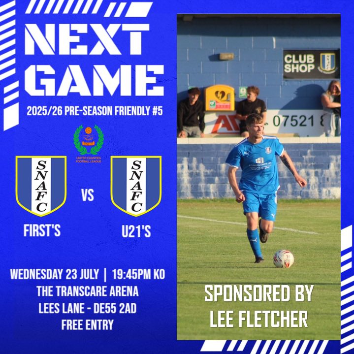 officialshiners's tweet photo. ⚽️TONIGHT⚽️

As we all look forward to our league campaign kicking off Saturday, why not join us tonight down The Lane as our First Team take on our U21’s in a friendly. 

🍻 - Open
🍔 - Open
🎟️ - Free

#Shiners #YoungShiners 💙🤍💛 https://t.co/Tah3ZaVQZJ