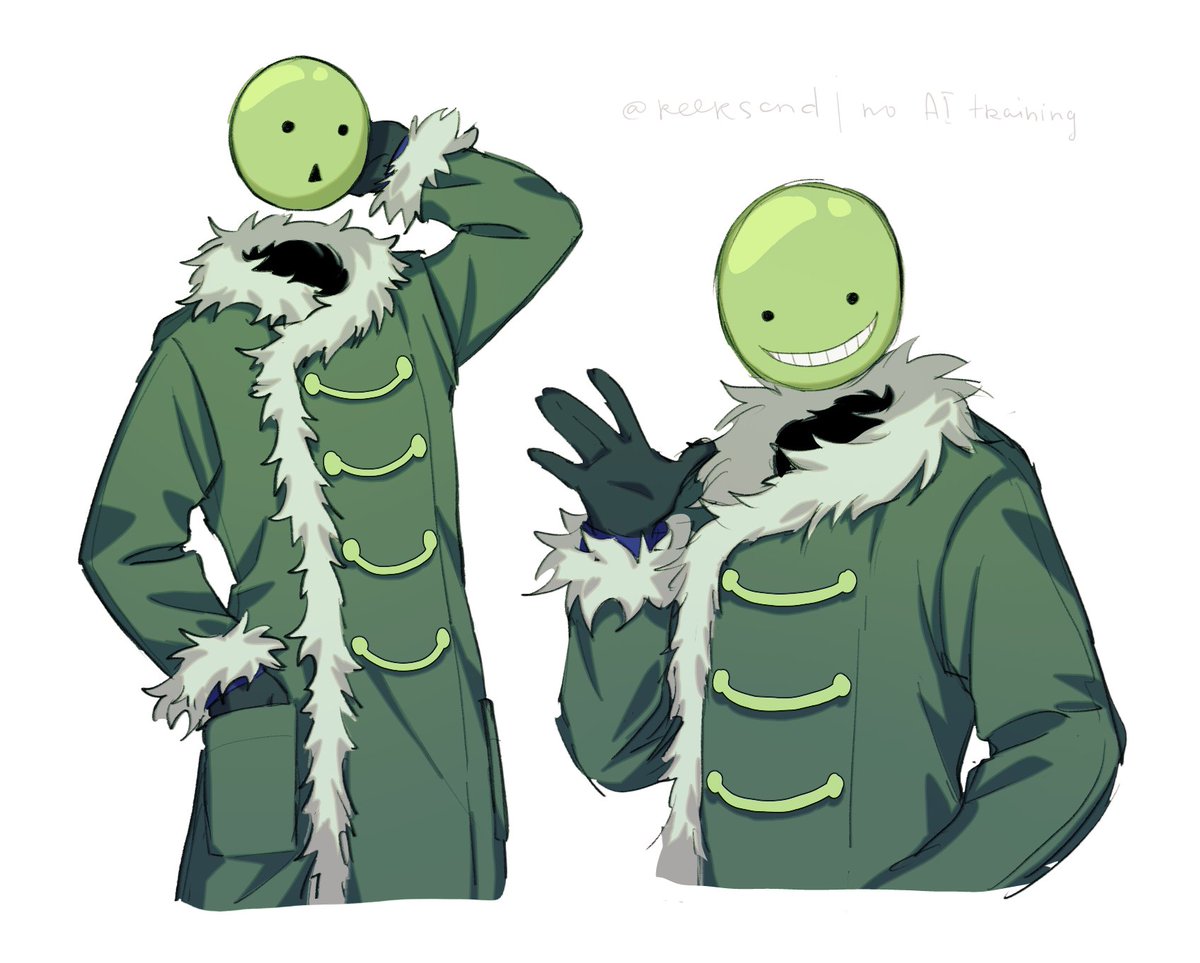 reerscnd's tweet photo. ⚠️衣装捏造⚠️
i thought about some minor changes into zm outfit and honestly i liked it so much...👀 https://t.co/WTgMA5ZR9T