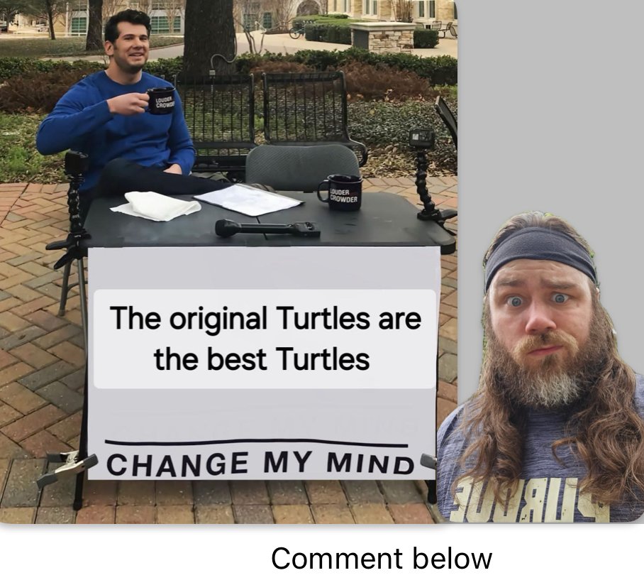 darrenwaggonerx's tweet image. We all AGREE Michaelangelo is THE BEST Ninja Turtle right?!?! If anyone out there disagrees, let us know below....
