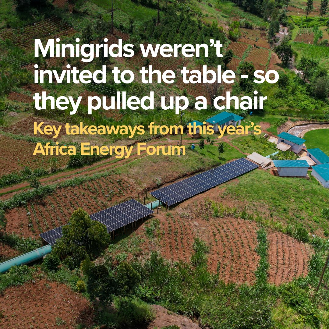 UNDPClimate's tweet image. Minigrids weren’t invited to the table.
🪑 So they pulled up a chair.
From Somalia to Sierra Leone, the sector is scaling by doing, not waiting.
Discover the key lessons learned from this year's Minigrid Market Fundamentals workshop at #AEF2025.
👉 go.undp.org/w3s
