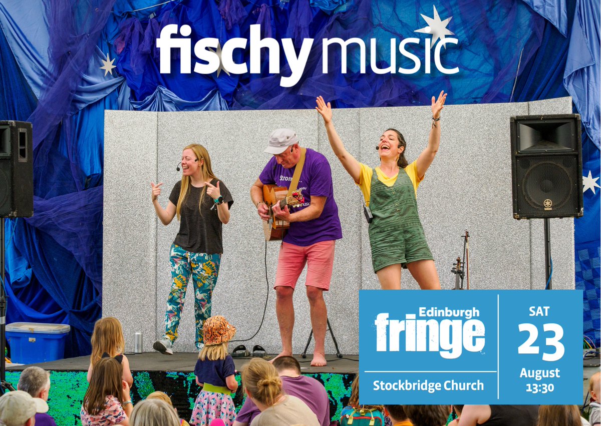 Have you got your tickets yet?🎤🤩

Just one month to go until our Christian All-Age Concert at the Edinburgh Fringe! 

Book now: edfringe.com/tickets/whats-…

This acoustic sing-along will be jam-packed with faith-based favourites for all the family.
£8/Child £6/Family £24

#EdFringe