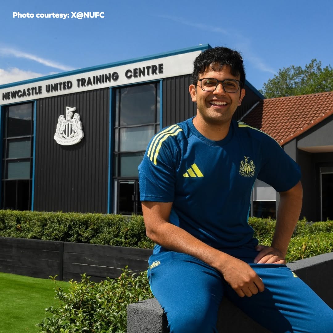 Sudarshan Gopaladesikan, a one-time research assistant at Infosys in Bengaluru, has been appointed as the technical director of English Premier League side Newcastle United Football Club

#Football #NewcastleUnited #diaspora