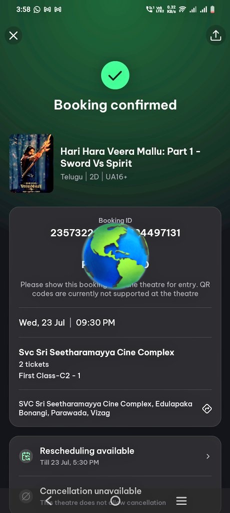 regala_raju's tweet image. ప్రతీ రోజు పర్యావరణపరిరక్షణలో భాగస్వామ్యులు అవుతున్న @PawanKalyan గారి సినిమా చాలా పెద్ద విజయం సాధించాలని ఒక పర్యావరణప్రేమికుడిగా కోరుకుంటున్నాను.. ప్రకృతి కోసం ఆయన చేస్తున్న ప్రయత్నం ఎంతోమందికి స్పూర్తిదాయకం.ఈరోజు ఒక పర్యావరణ పరిరక్షకుడి సినిమాకి వెళ్తున్నా.#HHVM #HHVMBookings