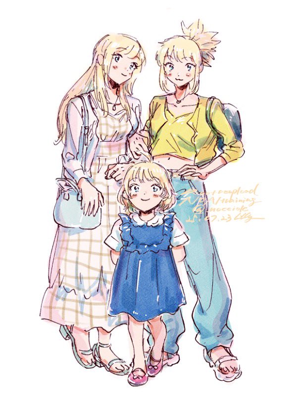 現パロ三姉妹🪨