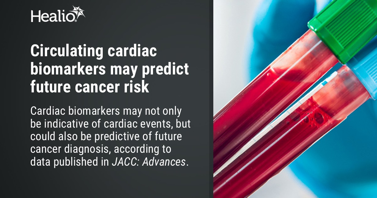 CardiologyToday's tweet image. Check out the latest update in #CardioOncology on how circulating cardiac biomarkers may be predictive of future cancer risk: healio.com/news/cardiolog…
@ACCinTouch @HemOncToday @UCLAHealth