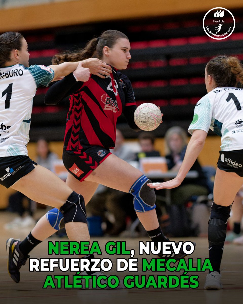 Liga Guerreras Iberdrola (@iberdroladhf) on Twitter photo 🟢 <a href="/Atlguardes_ofic/">Mecalia Atlético Guardés</a> refuerza su proyecto de la próxima temporada en #LigaGuerrerasIberdrola con el fichaje de <a href="/nereitxuu3/">neeeereaa-</a>
🆕 La lateral llega procedente del <a href="/CbmZuazo/">Club Balonmano Zuazo</a> y se suma al equipo de Ana Seabra
#️⃣ #Balonmano #SheLovesHandball 🟢 <a href="/Atlguardes_ofic/">Mecalia Atlético Guardés</a> refuerza su proyecto de la próxima temporada en #LigaGuerrerasIberdrola con el fichaje de <a href="/nereitxuu3/">neeeereaa-</a>
🆕 La lateral llega procedente del <a href="/CbmZuazo/">Club Balonmano Zuazo</a> y se suma al equipo de Ana Seabra
#️⃣ #Balonmano #SheLovesHandball
