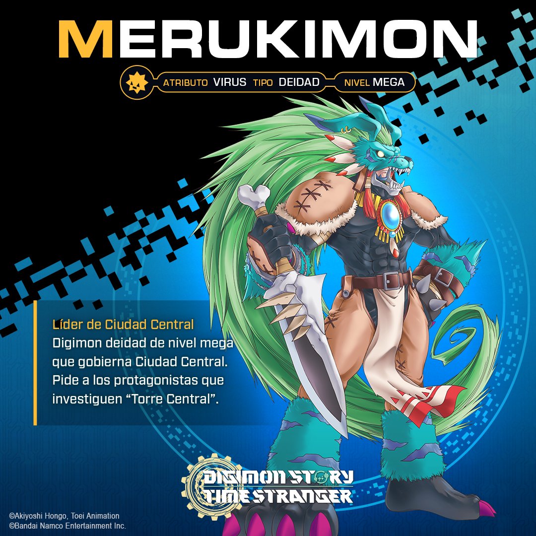BandaiNamcoES's tweet image. Merukimon, Digimon deidad de nivel mega, te espera en #Digimon Story #TimeStranger.
¡Disponible el 3 de octubre de 2025 para #PlayStation 5, #Xbox Series XS y #PC!