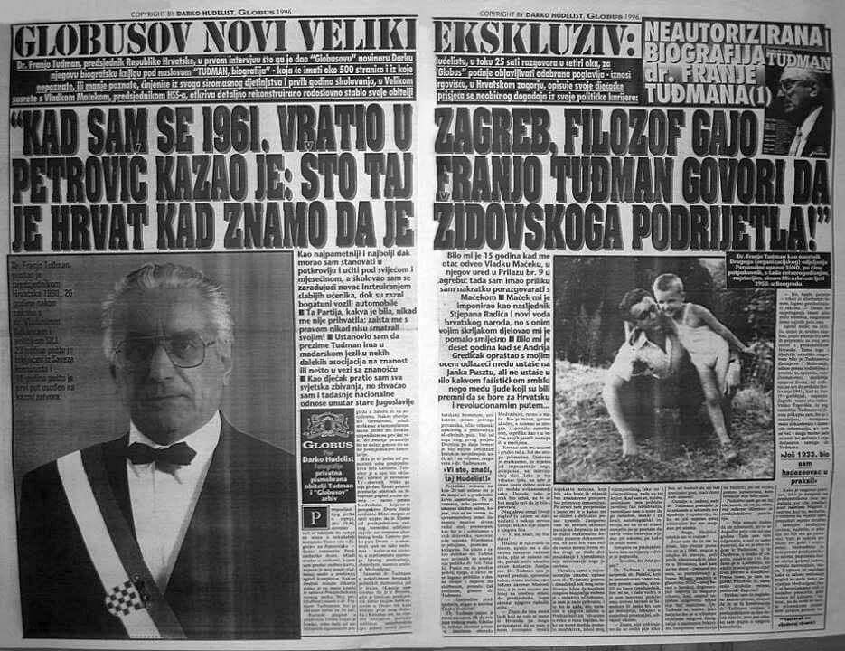 occultni's tweet image. Dr. Franjo Tudjman, former president of Croatia
"When I returned to Zagreb year 1961, philosopher Gajo Petrovic said:
Why Franjo Tudjman claim he is Croatian when we all know he is a jew"
