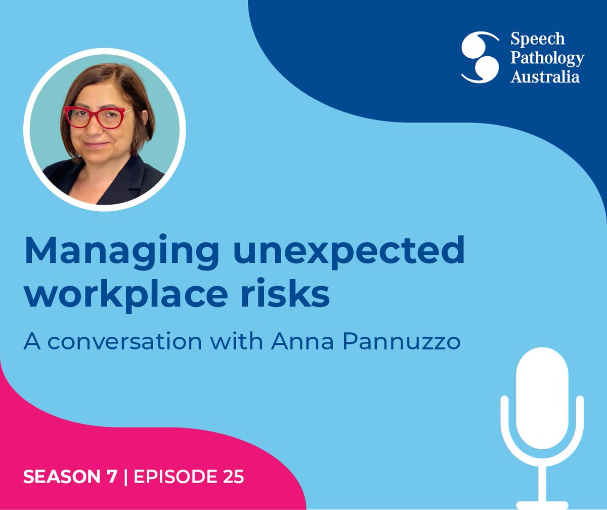 SpeechPathAus's tweet image. 🎙️#SpeakUpPod | What would you do if a natural disaster, illness or data breach disrupted your practice? This week, Anna Pannuzzo from WorkPlace PLUS joins us to talk business continuity and the value of planning for the unexpected.
🎧 bit.ly/3GSdZGM
#RiskManagement