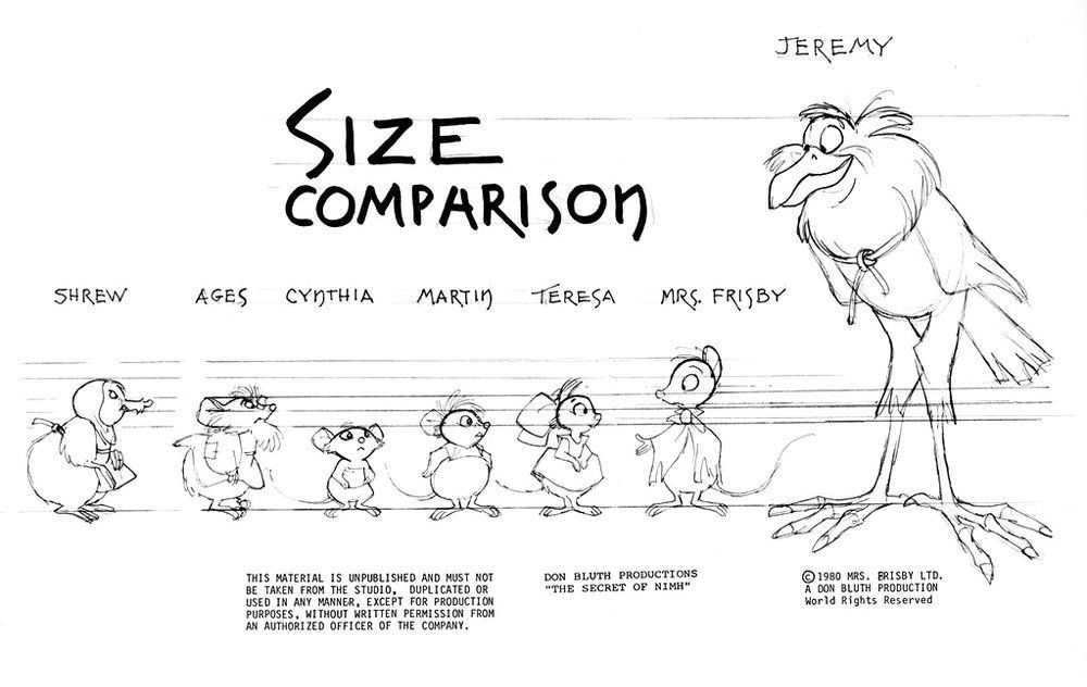 CDReferences's tweet image. Art of The Secret of NIMH → buff.ly/xcBrdIK (WIP Area)
#animation #conceptart #modelsheet #characterdesign #visdev