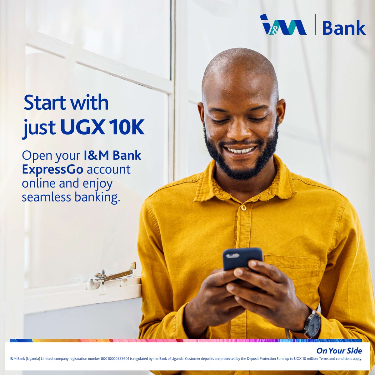 imbankug's tweet image. Start banking with ease.
Open an ExpressGo Account to start.
#OnYourSide