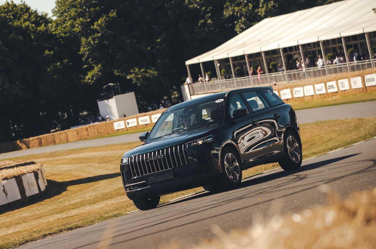 autocar's tweet image. The already popular Jaecoo 7 SUV will be joined by the smaller 5 later this year, with a pricetag of £24,505 in the UK buff.ly/cSCiu2s