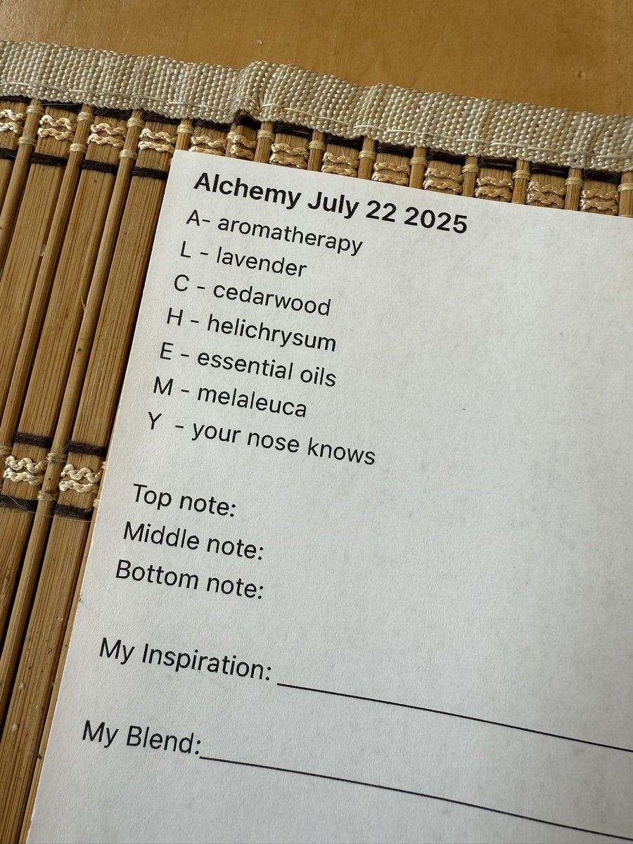 angelinarusse's tweet image. Today the team did an aromatherapy class.
We gathered in groups of 3, took deep breaths, and gave ourselves permission to pause.
Because taking care of ourselves helps us show up better for each other. 💙🧘♀️😌