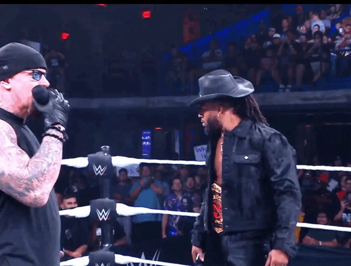 TeamEpicGGS's tweet photo. Undertaker Confronts Trick Williams on NXT https://t.co/m9EzsJ6vJ5