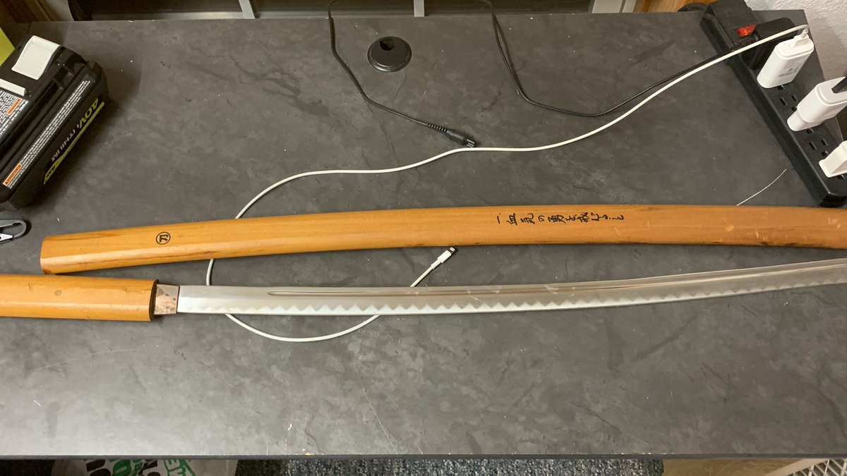 2AEnjoyer's tweet image. Sword post forgot about this thing in my basement, something my uncle had lmao