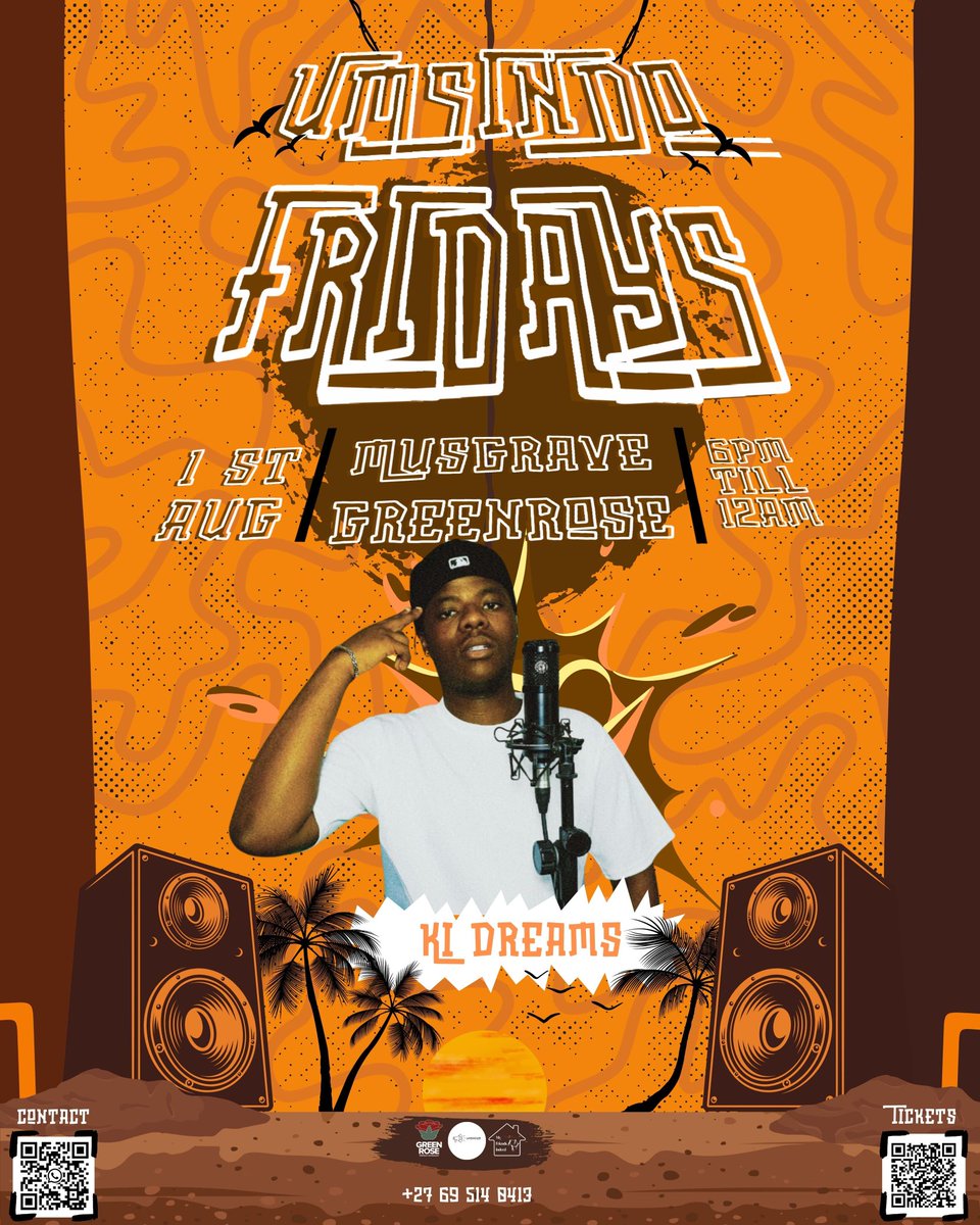 uJayonafriday's tweet image. 🚨 LAST CHANCE! 🚨

Today is your FINAL DAY to get @Umsindofridays  tickets for just R60 on Quicktet! 🎟️🔥
From tomorrow, tickets go up to R70 — don’t sleep on the savings! ⏳
Lock in your spot NOW and pull up on August 1st!
#UmsindoFridays #TicketAlert #DurbanEvents #Quicktet