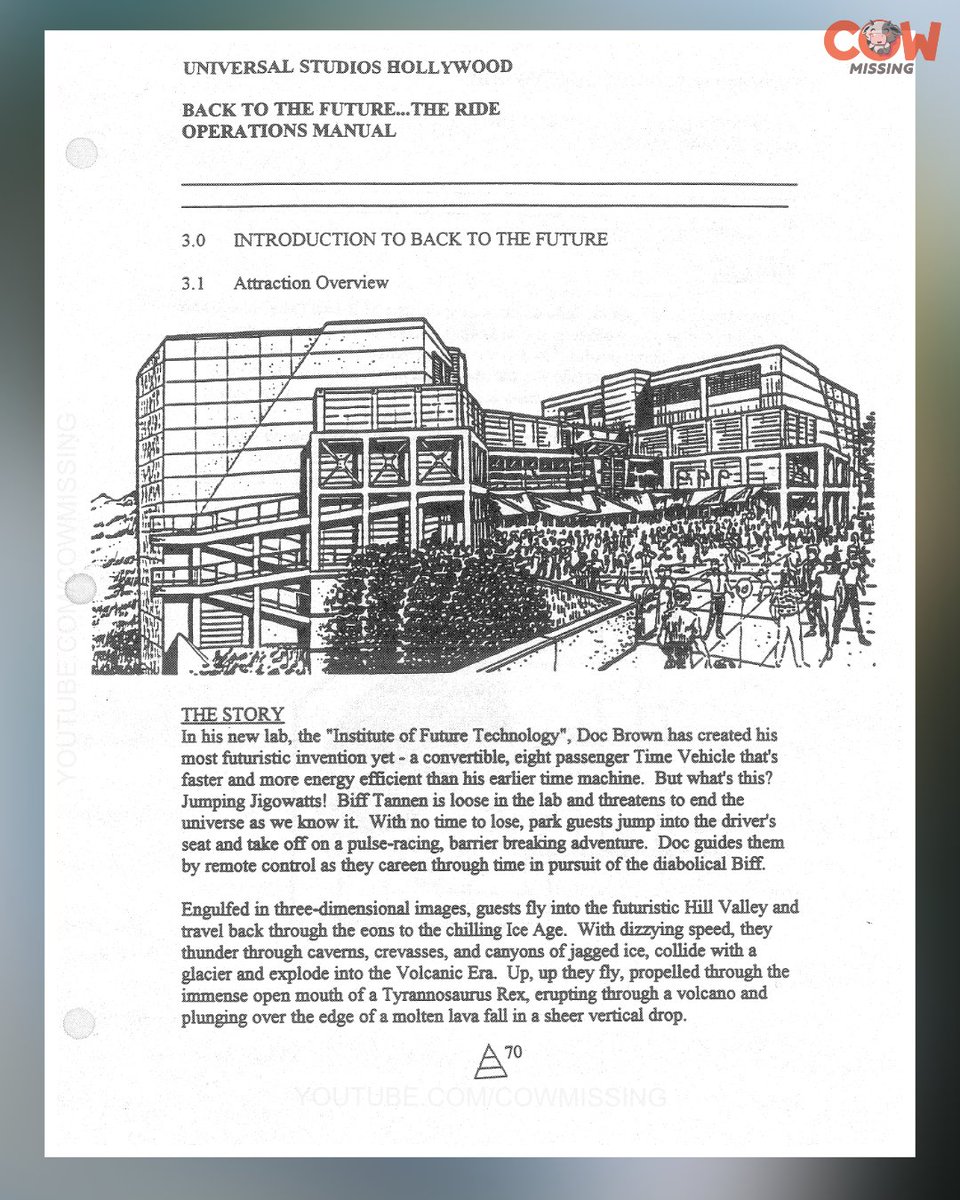 CowMissing's tweet image. The story of Back to the Future: The Ride at Universal Studios Hollywood. #BTTF #BackToTheFuture #ThemeParkHistory @UniStudios