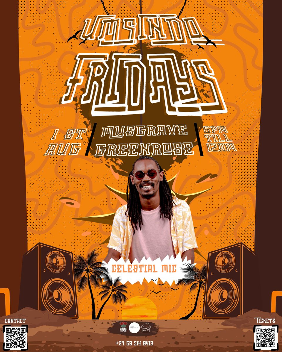 uJayonafriday's tweet image. 🚨 LAST CHANCE! 🚨

Today is your FINAL DAY to get @Umsindofridays  tickets for just R60 on Quicktet! 🎟️🔥
From tomorrow, tickets go up to R70 — don’t sleep on the savings! ⏳
Lock in your spot NOW and pull up on August 1st!
#UmsindoFridays #TicketAlert #DurbanEvents #Quicktet