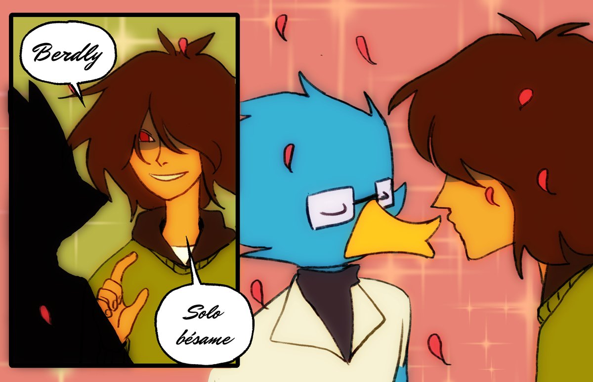 meruzzfanart's tweet image. Por los JaJas 
#DELTARUNE #kerdly