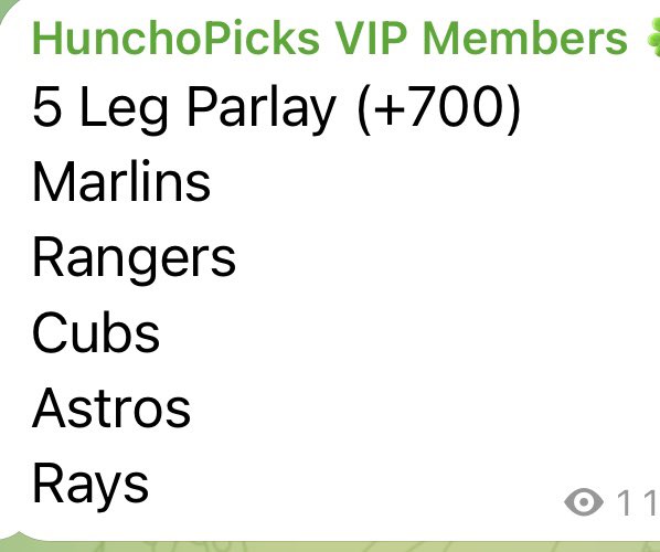 PicksHunch0's tweet image. VIP cashes the 5 leg +880* MLB parlay 💰 ✅
DM ME WITH “Wednesday” to get a free month of our picks!