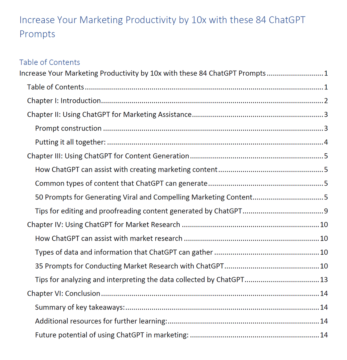 report_with_ai's tweet photo. ChatGPT is a FREE marketing assistant

But only if you know how to use it correctly.

That's why I built a MASSIVE chatgpt marketing guide:

84+ new prompts that actually make sense

And for 24 hours, it's free!

Just:

• Follow
• Retweet
• Reply DM https://t.co/HY6KzP9MTx