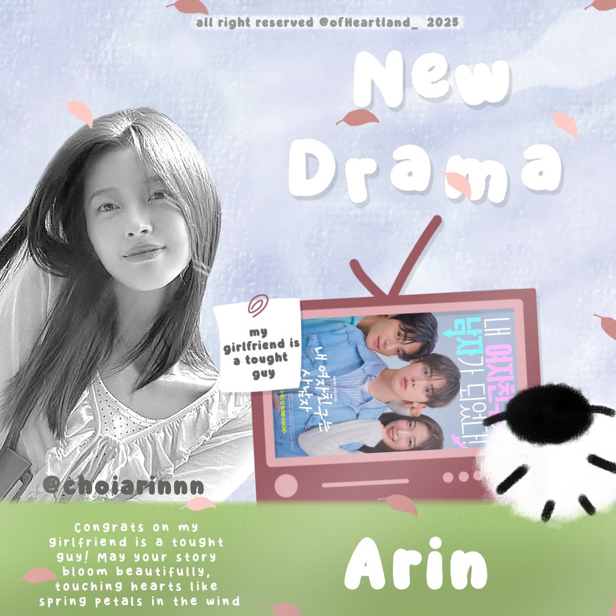 Heartfelt congratulations on the release of 𝙈𝙮 𝙂𝙞𝙧𝙡𝙛𝙧𝙞𝙚𝙣𝙙 𝙄𝙨 𝘼 𝙏𝙤𝙪𝙜𝙝 𝙂𝙪𝙮. It’s truly moving to witness a story so deeply cherished now come to life with such depth and care. Your work has transformed beloved words into a living, breathing experience.