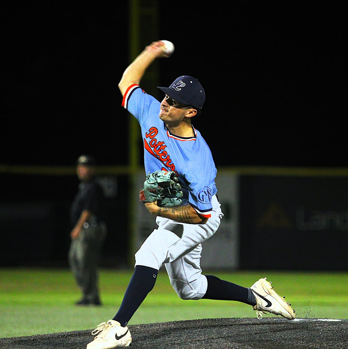 J_Georgeson26's tweet image. The Potters take a half game lead in the PEL standings with a 7-5 win over the Solano Mudcats. Four games remain in the season and Lincoln is clinging to a postseason spot.