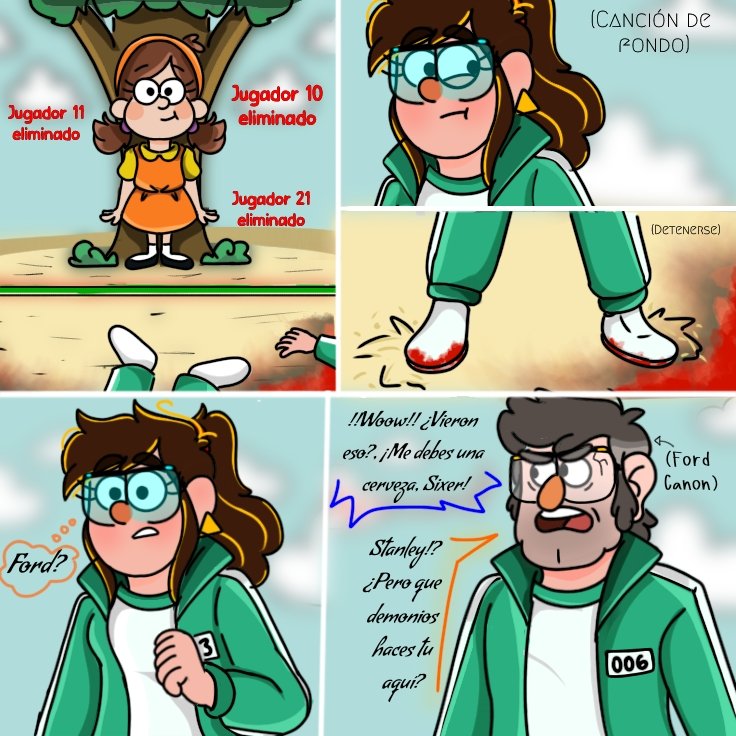 SARYFazbear_'s tweet image. SQUIDGAME: JUEGOS DEL MULTIVERSO Primer juego: Luz verde, luz roja...
(El punto de vista de Sarí)
#squidgame_juegosdelmultiverso #gravityfalls #squidgameau #billfordfanchild #GravityFallsOc #SaríCipher