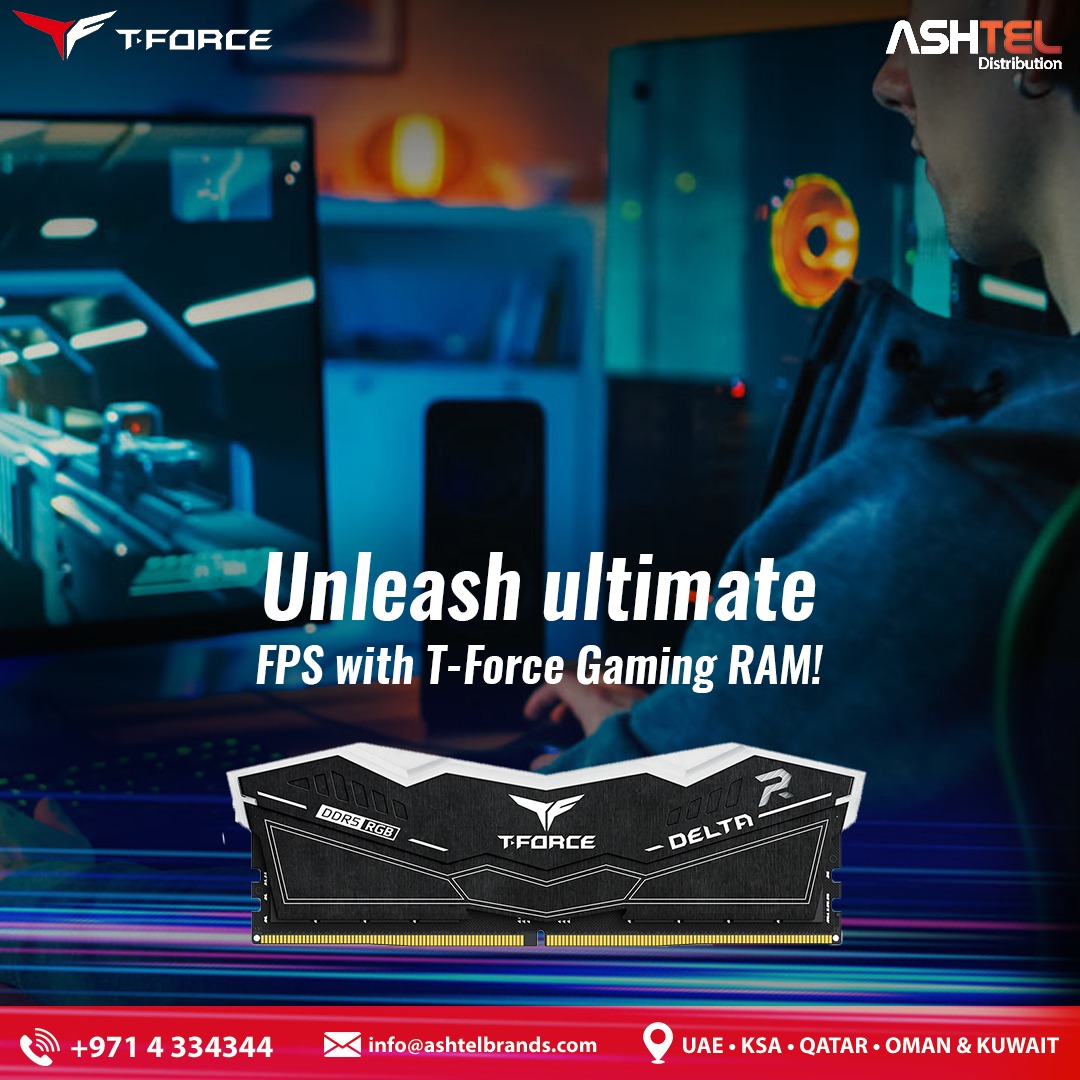 Ashtel_Brands's tweet image. T‑Force DDR4/DDR5 modules deliver ultra‑low latency, high clock speeds, and eye‑catching RGB. Engineered for overclocking and marathon gaming sessions, they keep your rig cool and responsive.

#TForce #GamingRAM #RGBMemory #HighPerformance