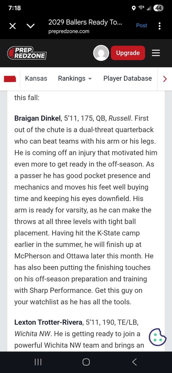 Thanks <a href="/cargile_wade/">CoolDaddyO</a> for the article! <a href="/CoachKli/">Chris Klieman</a> <a href="/_CoachMattWells/">Matt Wells</a> <a href="/CoachLeipold/">Lance Leipold</a> <a href="/KUCoachZ/">Coach Jim Zebrowski</a> <a href="/CoachTomAnthony/">Tom Anthony</a> <a href="/coachkbleil/">Kevin Bleil</a>  <a href="/CoachNickDavis/">Nick Davis</a> <a href="/Coach_CAnderson/">Coach CA</a> <a href="/HCFHSUFB/">Coach Brown 🐯🏈</a> <a href="/coachrossFHSU/">Tom Ross</a> <a href="/Zach_Watkins/">Zach Watkins</a> <a href="/Dane_Simoneau/">Dane Simoneau</a> 
<a href="/CoachJFisc/">Coach Fiscus</a> <a href="/JoshPisik/">Coach Pisik</a> <a href="/sharp_spelite/">Sharp Performance</a> <a href="/Dan_dawdy/">Dan Dawdy</a> <a href="/cole_greenwood5/">cole greenwood</a>