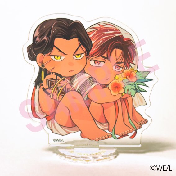 beboygold_ex_30's tweet image. ＃GOLD展
原画展オリジナルグッズ
描き下ろしミニアクスタ
【蝦夷森わに】
会場販売分売り切れました。
恐れ入りますが、ご了承ください。

※東京会場終了後、事後通販を予定しております。
※詳細は後日発表いたします