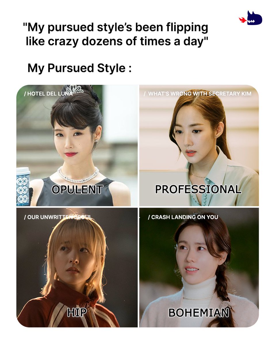 studiodragonKR's tweet image. &apos;Chugumi&apos; is a trendy Korean term meaning the style that I pursue!
What is your &apos;Chugumi&apos;?✨

#호텔델루나 #HotelDelLuna
#김비서가왜그럴까 #WhatsWrongwithSecretaryKim
#미지의서울 #OurUnwrittenSeoul
#사랑의불시착 #CrashLandingonYou