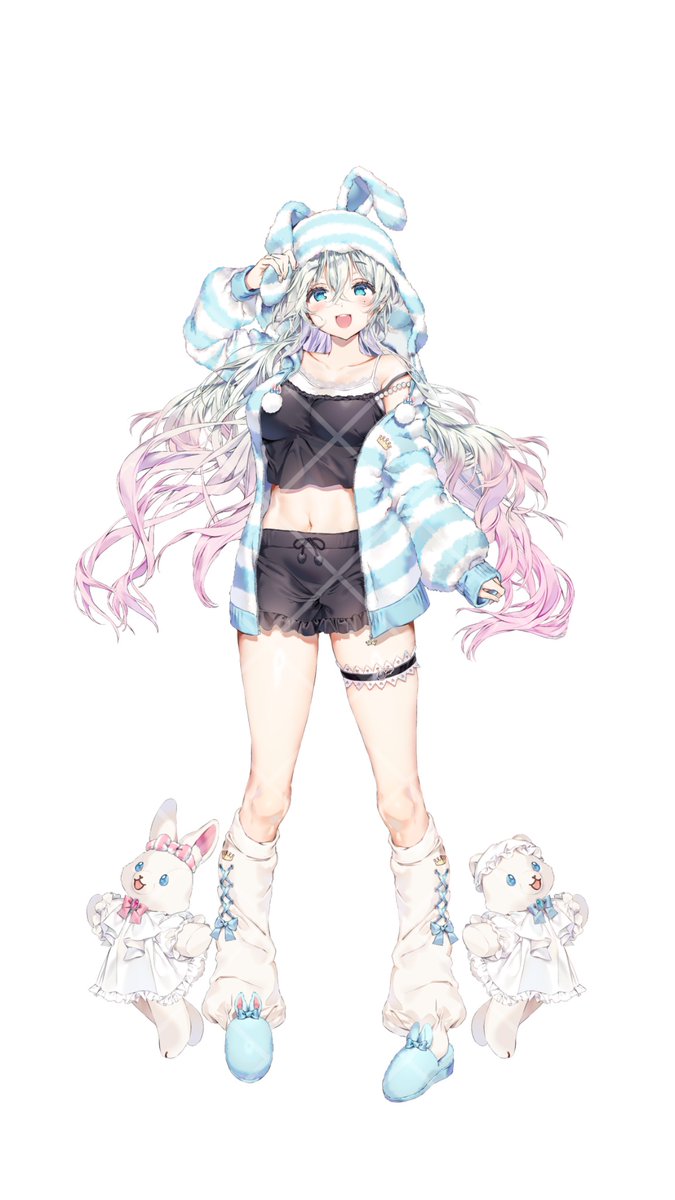 srm_kimi's tweet image. 【お仕事報告】
#IRIAM にて活動中のGOAT production( #GOATproduction )所属 桃瀬 永愛様( #momoseena2 )の軍服/ルームウェア立ち絵を制作させて頂きました!