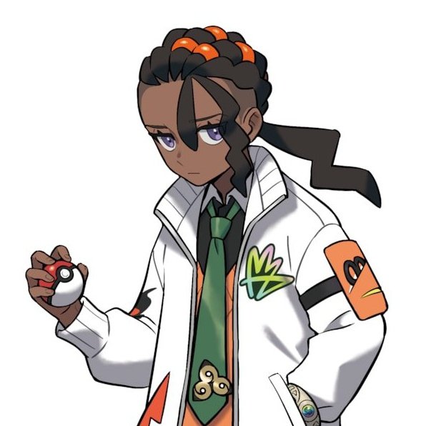 stardaroi's tweet image. mister gamefreak you can't just show me an artistic character who looks like the perfect mix of us and has orange and green accents and NOT expect me to immediately think dellerai child HELLO